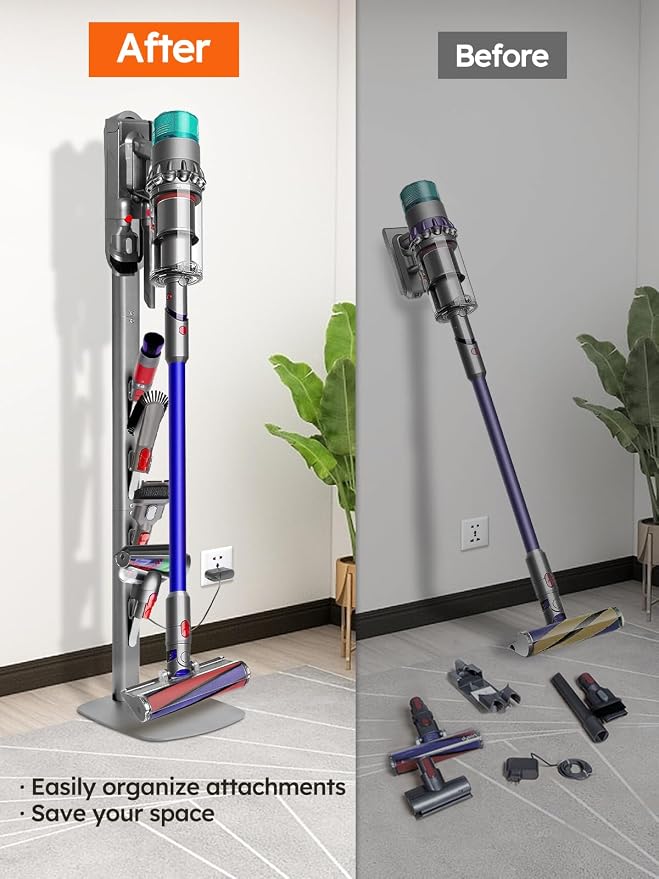 Vacuum Stand Compatible with Dyson Gen5 V15 V12 V11 V10 V8 V7 V6, Heavy Base - Image 6