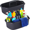 2-Pack Large Gray Cleaning Caddy by Omirome