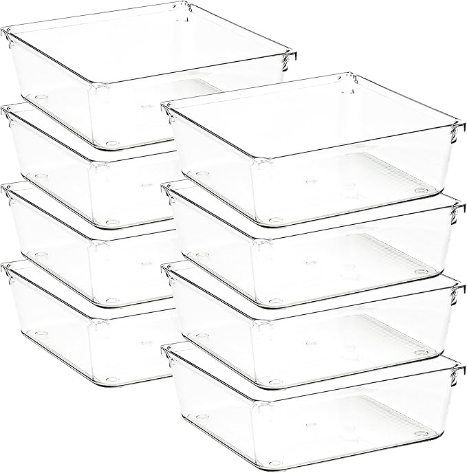 8 Pack Drawer Organizer by Ravinte+Decor