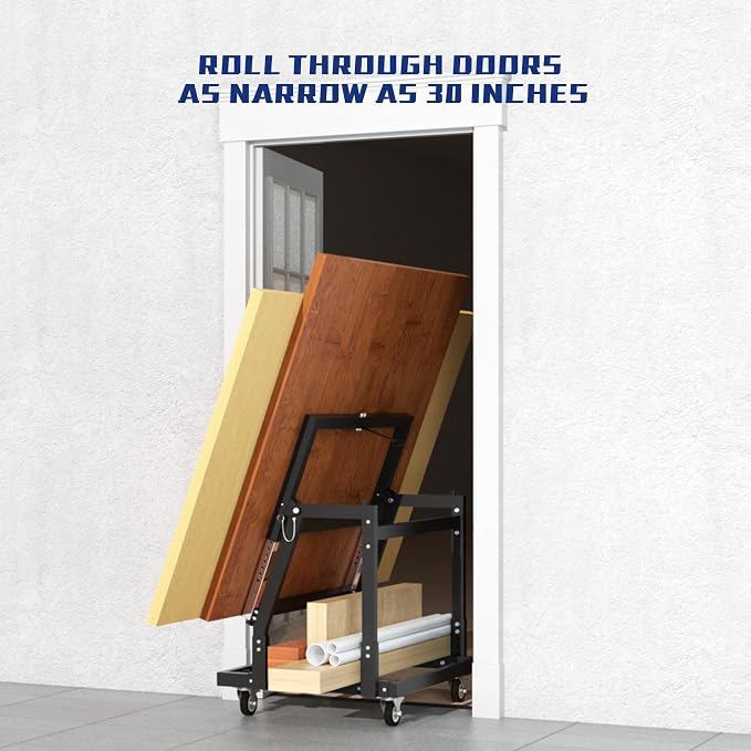 Panel Handler Cart and Shop Stand, Tilting Panel Cart - Image 8