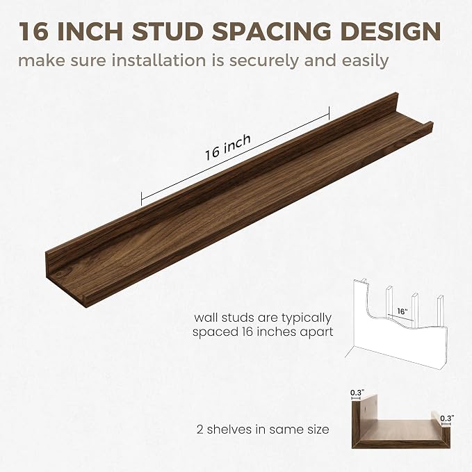 Axeman 30 Inch Floating Shelves - Image 4