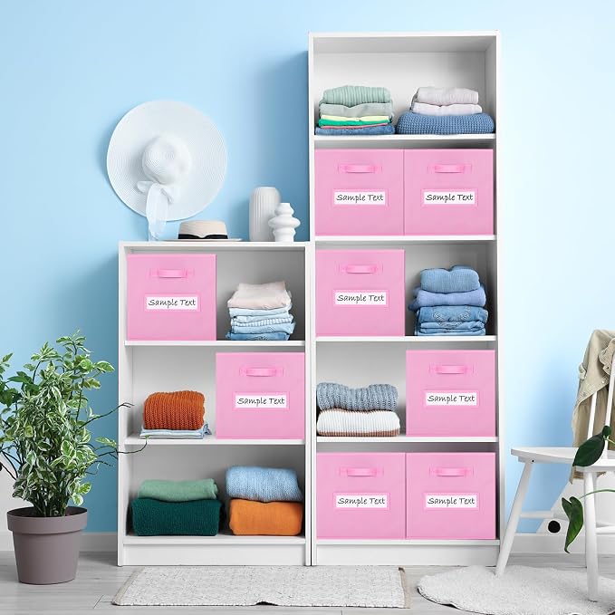 artsdi 13x13 storage cube bins Foldable Fabric storage cubes - Image 6