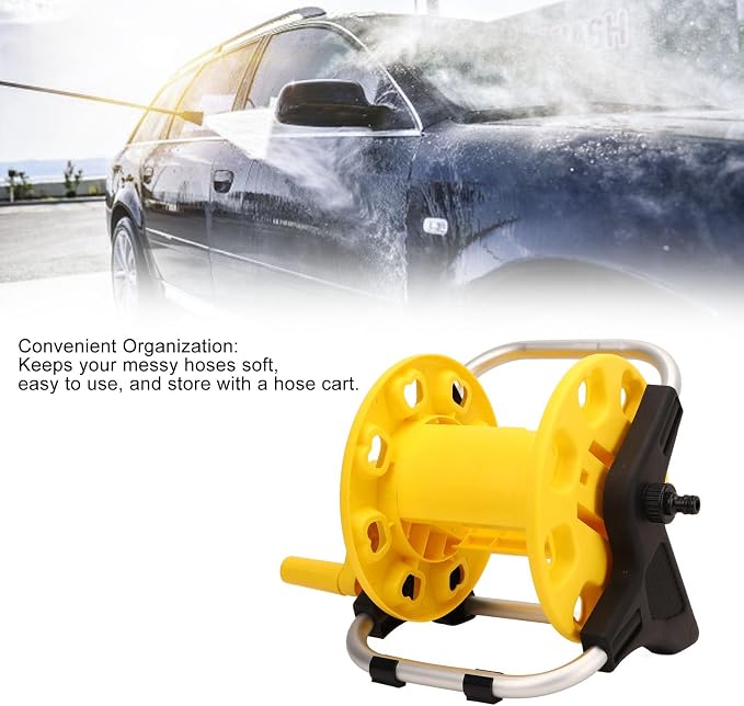 Water Hose Reel Cart, Wall Mounted Garden Hose Cart - Image 3