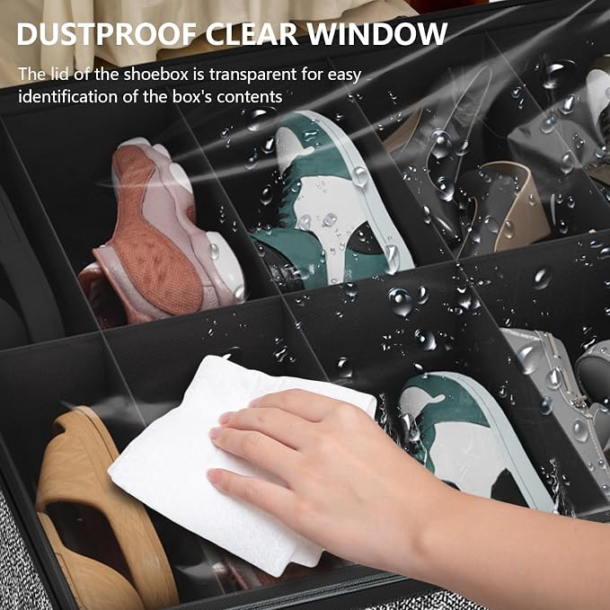 homyfort Under Bed Shoe Storage Organizer - Image 4