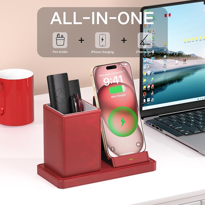 Desk Organizer with Phone Holder, Desk Organizers and Accessories - Image 2