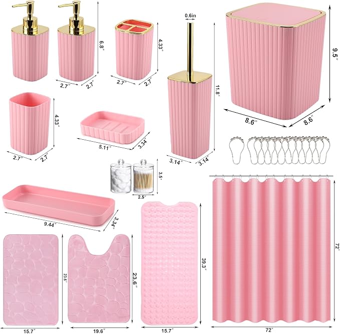 26PC Bathroom Accessories Set - Image 2