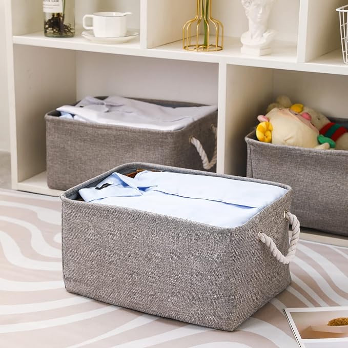 combocube 15.7 x 11.8 x 8.2 Inch Fabric Storage Bins - Image 3