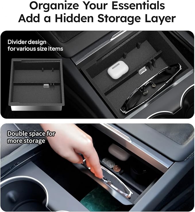 4PCS Upgraded Tesla Model Y Juniper Accessories & Tesla Model 3 Accessories - Image 3