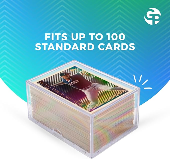 20 Pack Clear Acrylic Card Storage Boxes - Image 5