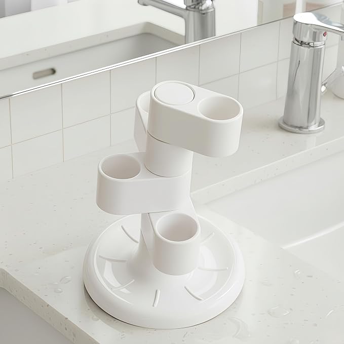 2-Pack 360° Rotating Toothbrush Organizer by Unknown