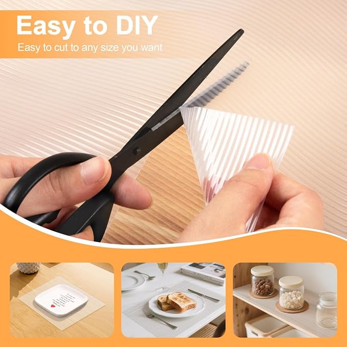 FEXIA Shelf Liners for Kitchen Cabinets Non-Slip Drawer Liner 16 Inches x 20 FT - Image 4