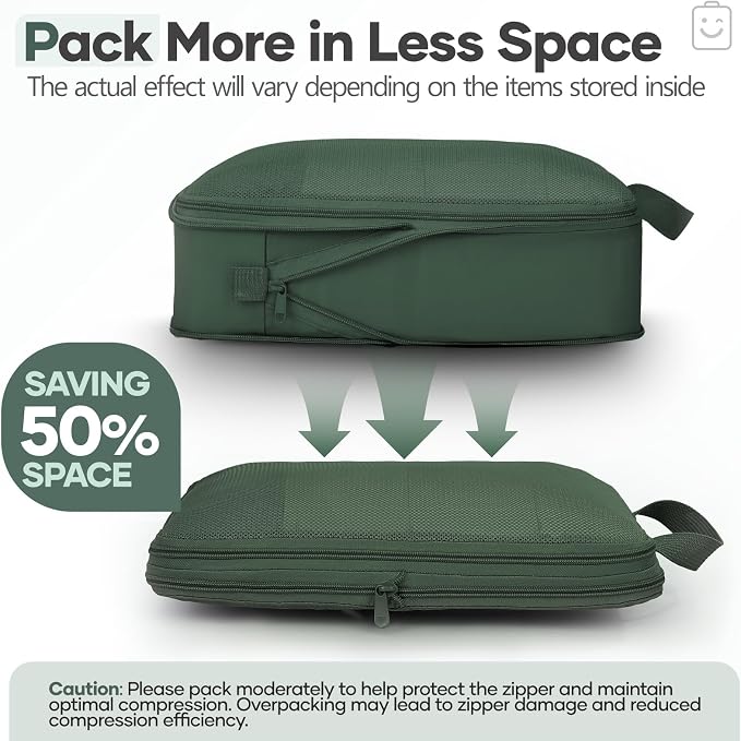 Veken 9/11 Set Compression Packing Cubes - Image 6