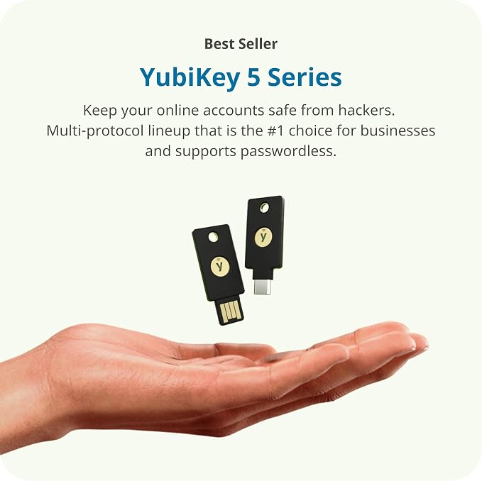 Yubico - YubiKey 5C NFC - Multi-Factor authentication Security Key and passkey - Image 3