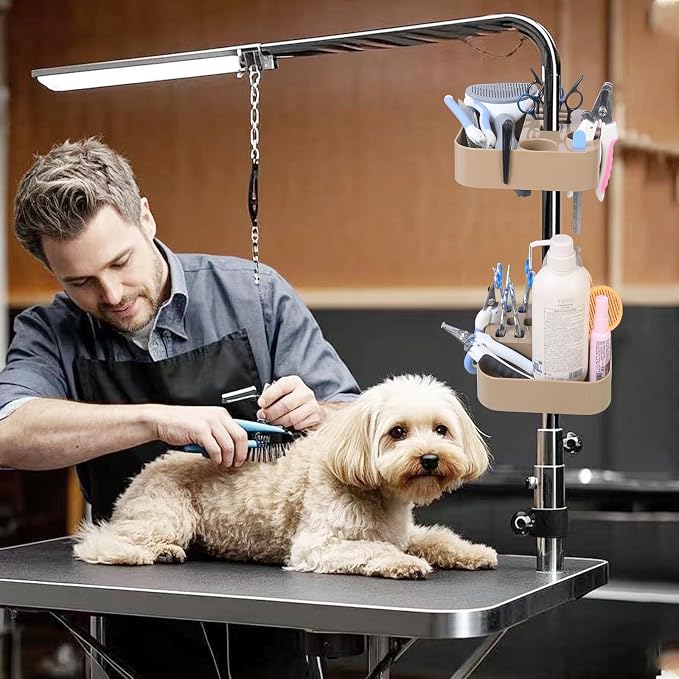 Adjustable Pet Grooming Storage Rack - Image 7