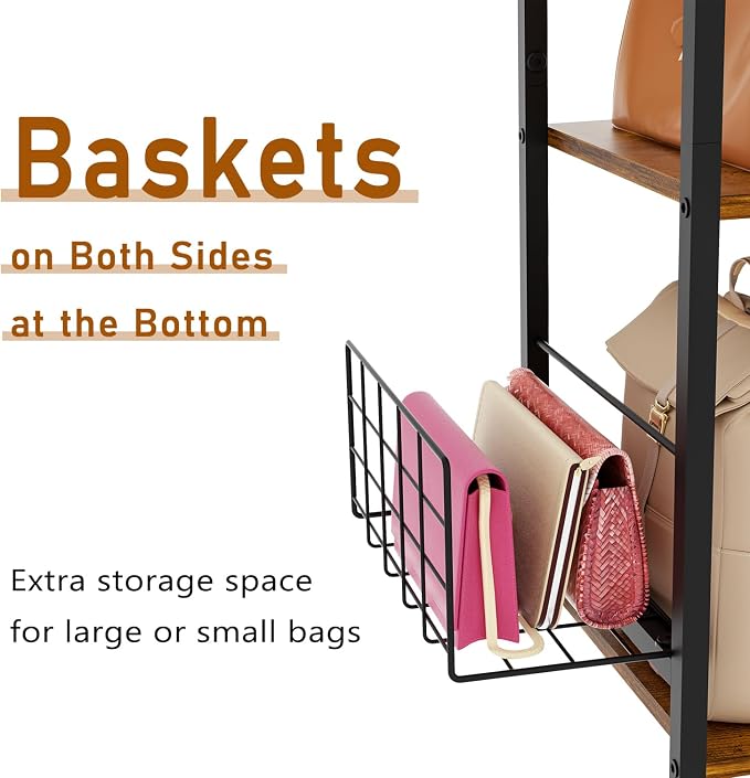 4-Tier Purse Organizer for Closet - Image 5
