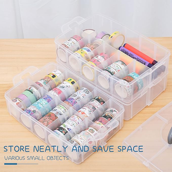 4-Tier Stackable Storage Container Box - Image 5