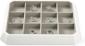 PU Leather Jewelry Organizer Tray by Woodten