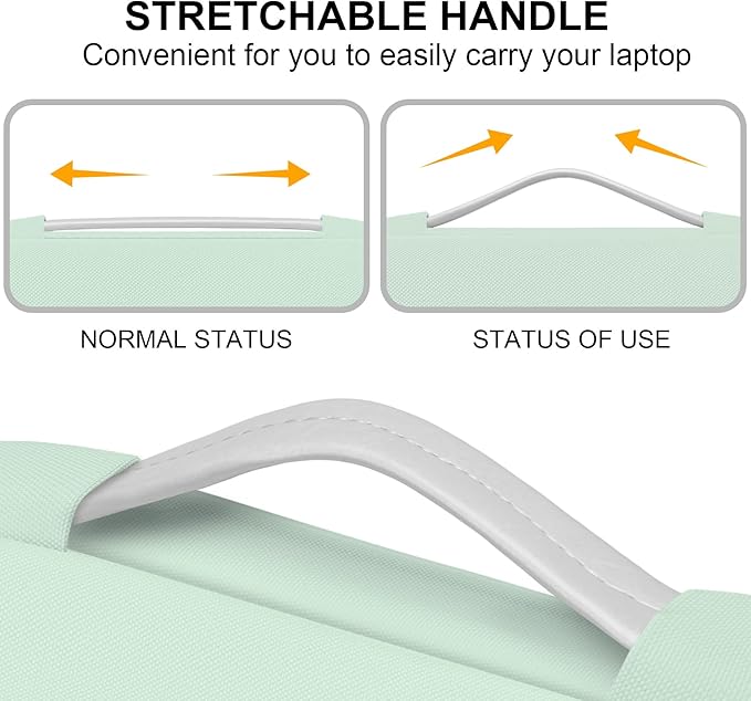 Lacdo 360° Protective Laptop Sleeve Case - Image 5