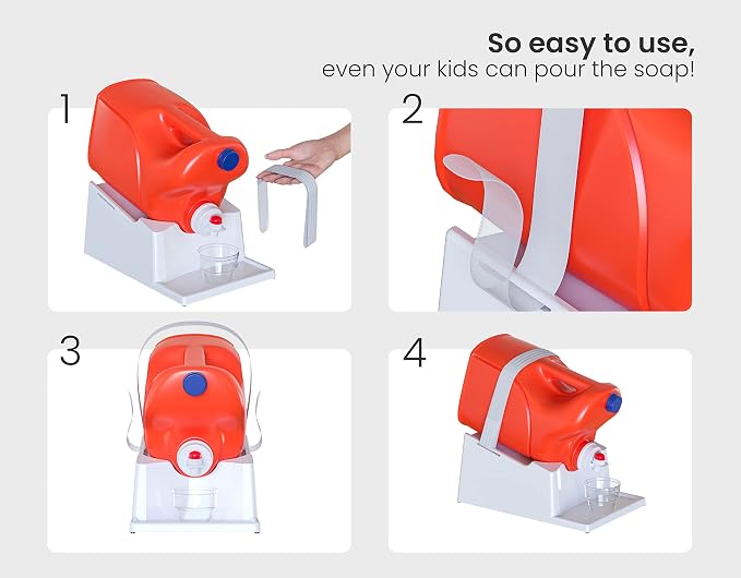 TidyFriend Liquid Laundry Detergent Holder Stand - Image 6