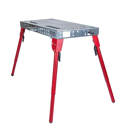 Lincoln K5334-1 Portable Welding Table Folding Workbench 21" x 44" by LincolnElectric