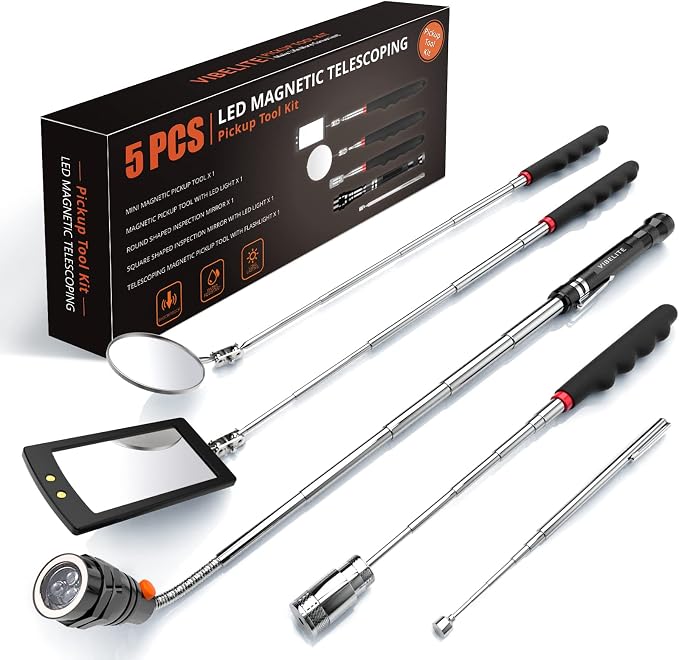 Telescoping Magnetic Pick Up Tool by VIBELITE
