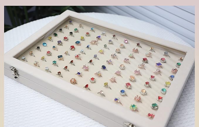 Stratalife Jewelry Organizer Ring Storage Display Tray - Image 5