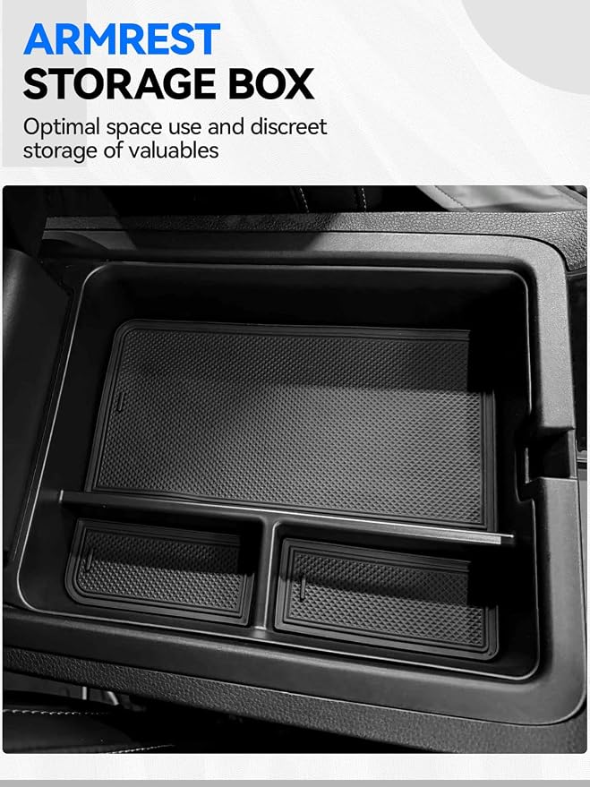 4PCS Center Console Organizer Tray - Image 3