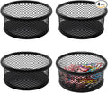 4 Pack Mesh Paper Clip Holder, Paperclip Holder by Unknown