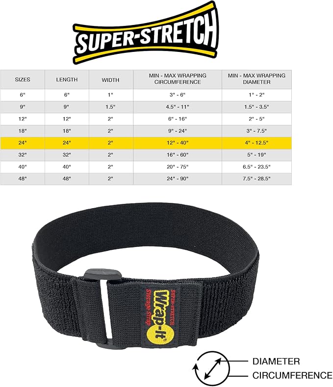 Super-Stretch Wrap-It Storage Straps - Image 9