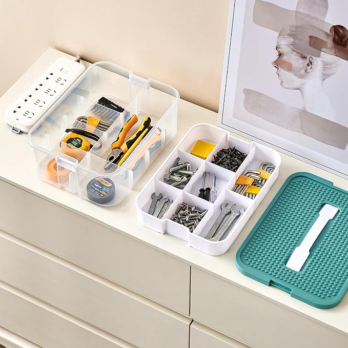 Organizers Storage Box for lego: Plastic Stackable Storage Case - Image 5