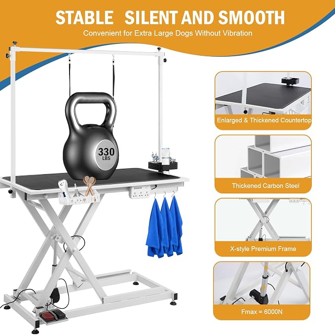 Electric Dog Grooming Table 50" - Image 4