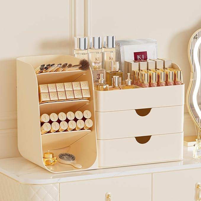 Makeup Organizer with Drawers, Large Capacity Countertop Organizer - Image 5