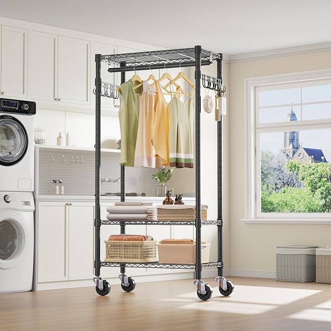 VIPEK R3 Medium Rolling Clothes Racks - Image 3