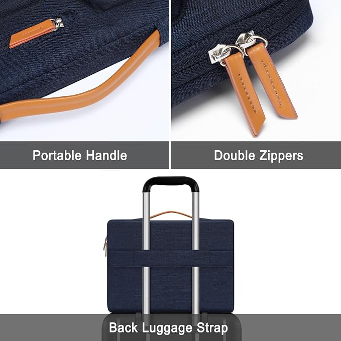 MOSISO 360 Protective Laptop Case 16 inch, 15-15.6 inch Laptop Sleeve Compatible - Image 4