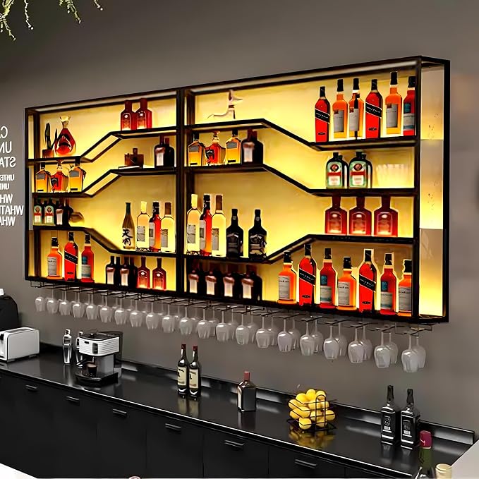 118in Wall Mounted Wine Rack by Dawselod