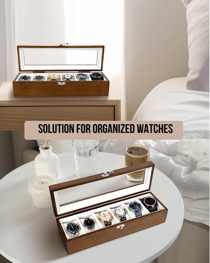 Watch Box, Watch Case for Men Women - Image 4