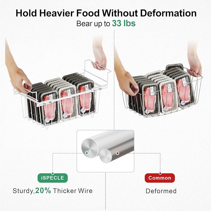 iSPECLE Deep Freezer Organizer Bins - Image 7