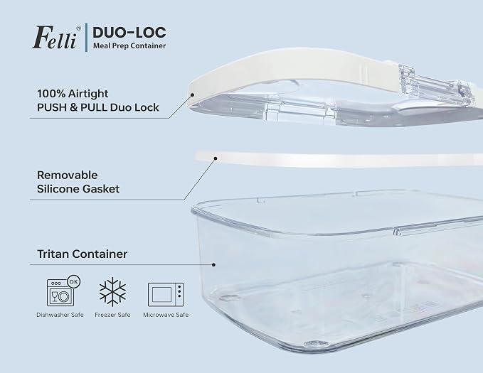 Felli Duo Loc Tritan Containers - Image 4