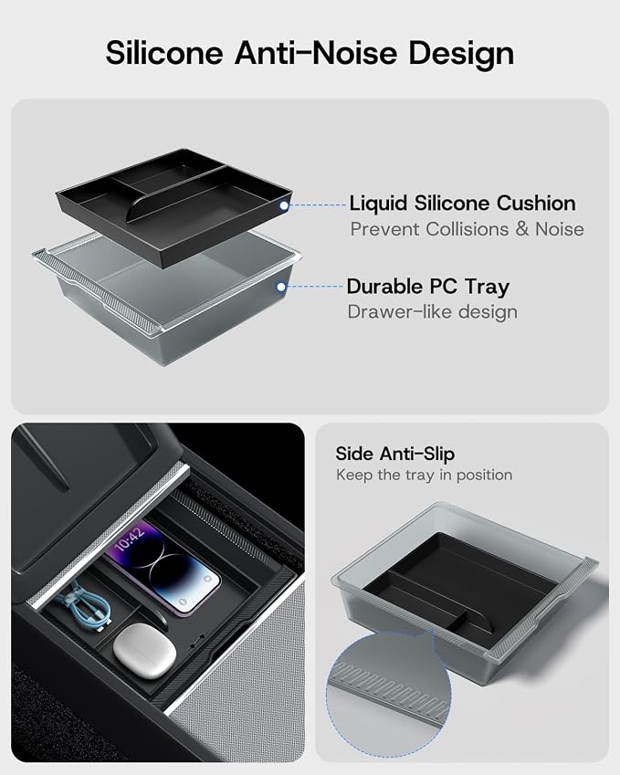 2025 Upgrade Center Console Organizer Tray - Image 3
