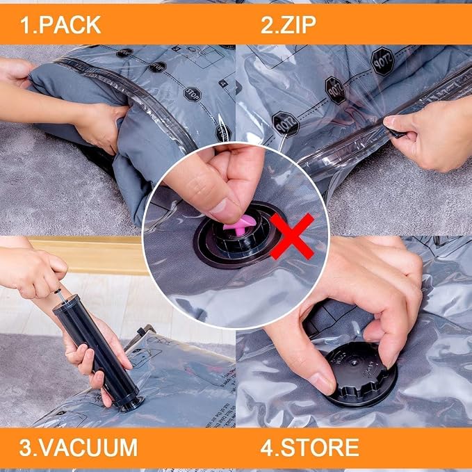 32 Pack Vacuum Storage Bags - Image 3