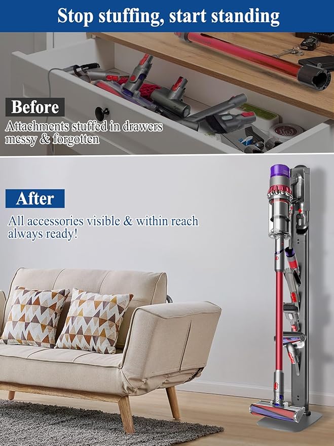 Haturi Vacuum Stand for Dyson V15, V6 - Image 6