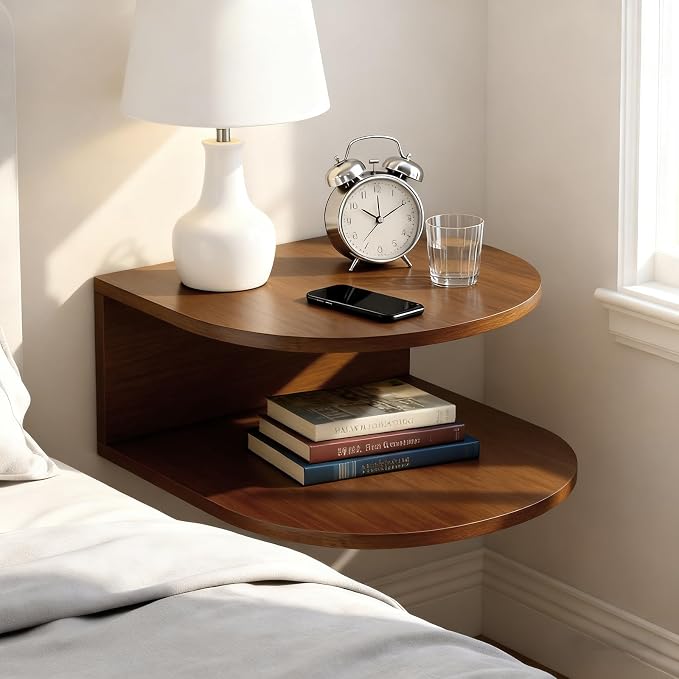 Bamboo Floating Nightstand - Image 2