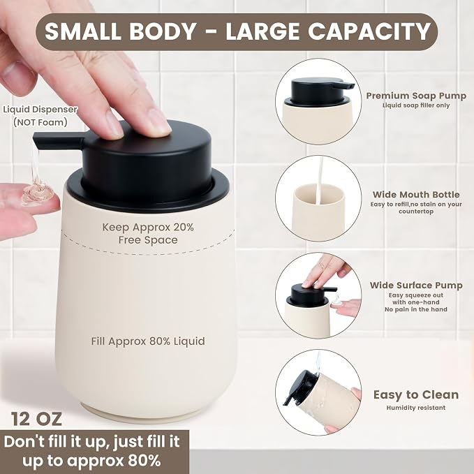Beige Bathroom Accessories Set - Image 3