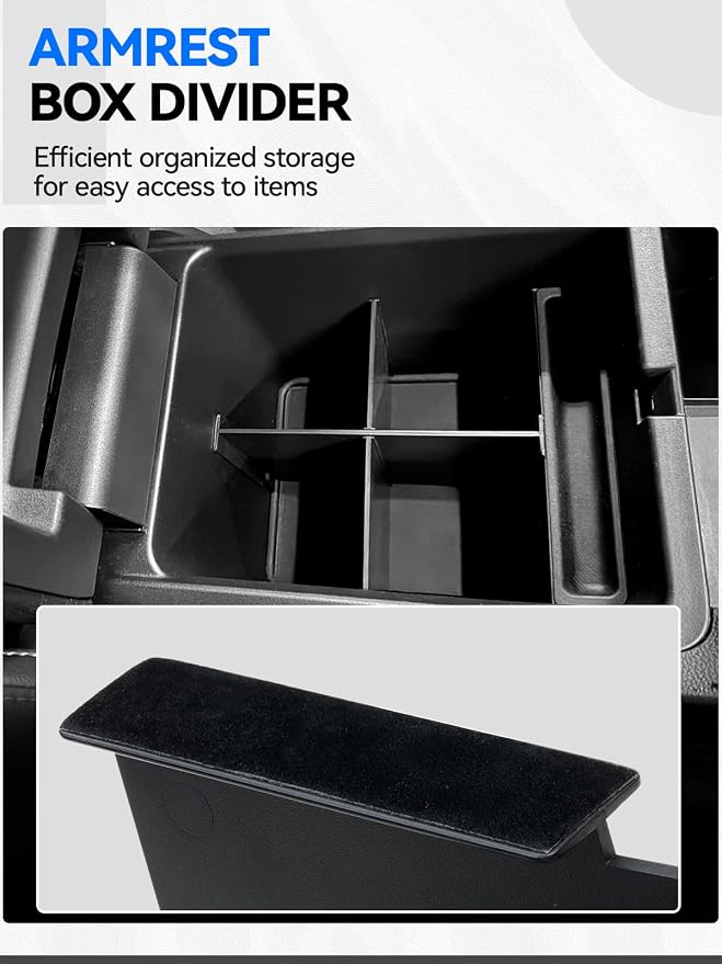 4PCS Center Console Organizer Tray - Image 7