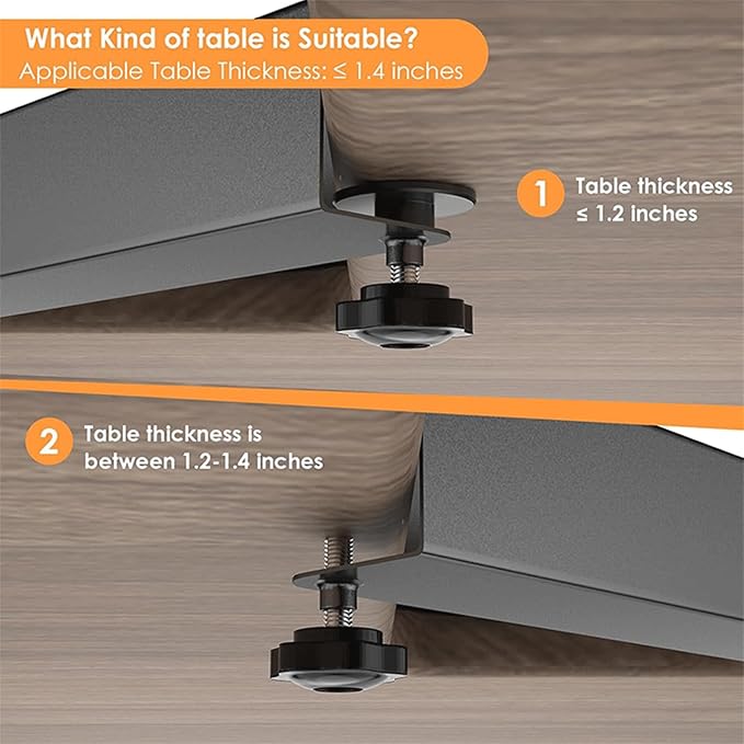 VBESTLIFE 17 inch Corner Desk Connector Platform - Image 4