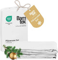 Pillow Cases King Size Set of 2 Pillowcases 100% Viscose from Bamboo Cooling by Bamtek