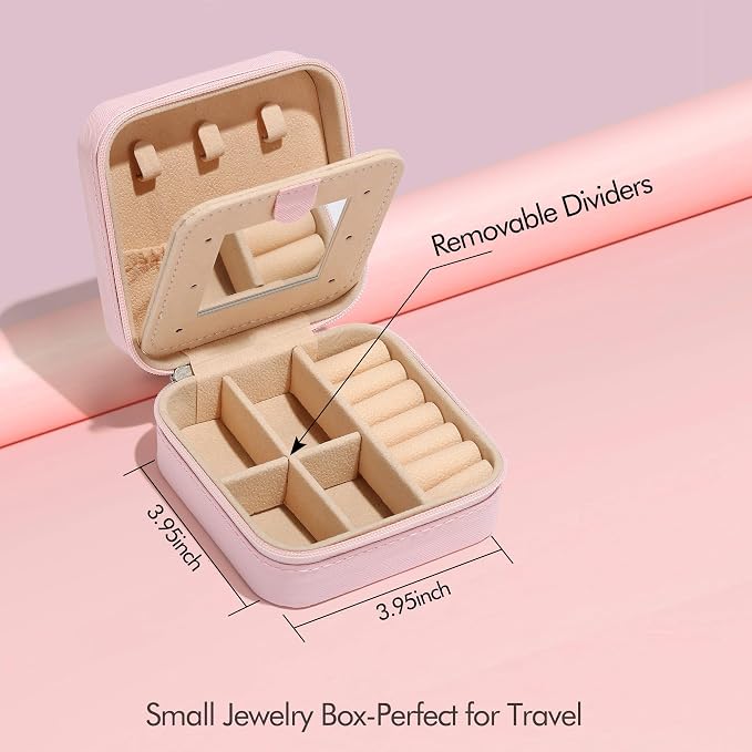 Parima Small Jewelry Box for Girls, Initial Jewelry Boxes for Girls | Small - Image 3