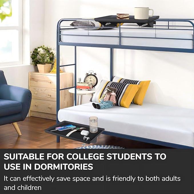Bedside Shelf for Bunk Beds & Top Bunk, Clip On Nightstand - Image 5