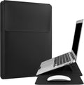 13.3'' /13.6'' Laptop Sleeve Case Leather Bag by HoYiXi