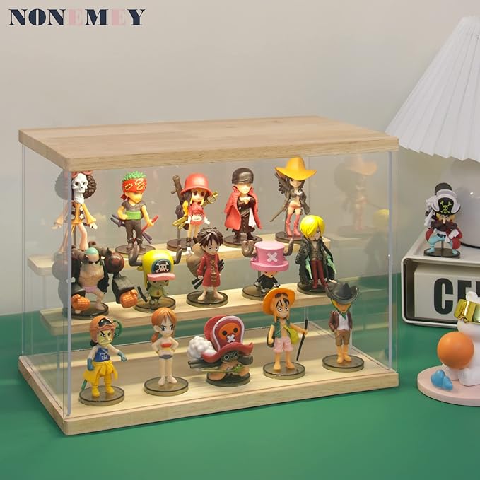 NONEMEY Clear Acrylic Display Case Stand - Image 3
